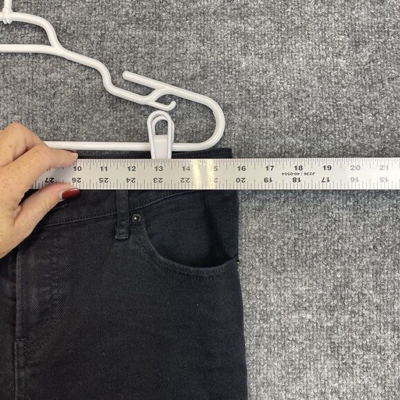 Express Jens Women's SZ 8s 70's Flare Low Rise Black Wide Leg - Picture 12 of 12